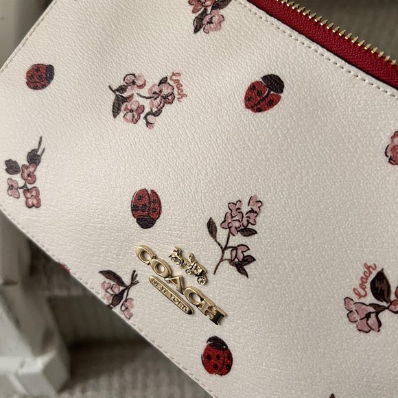 Coach Jes Baguette With Ladybug Floral Print  C7973 - Picture 7 of 9